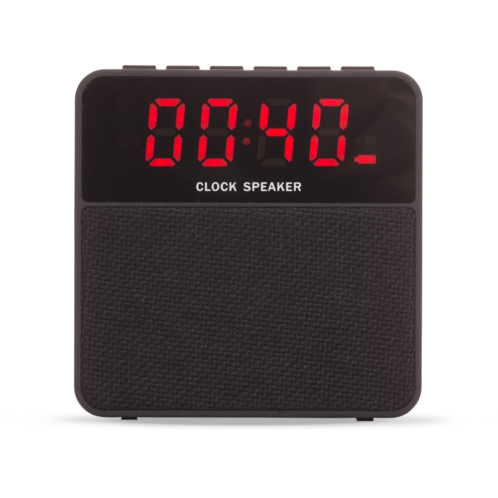 CAIXA DE SOM MULTIMÍDIA COM RELÓGIO